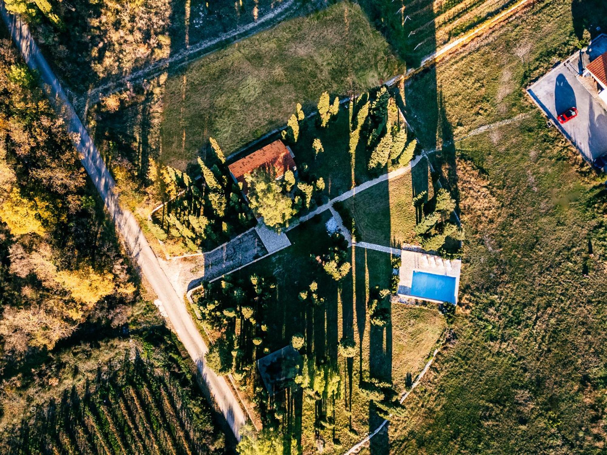 Country House Uros In Nature With Pool Lovorno Kültér fotó